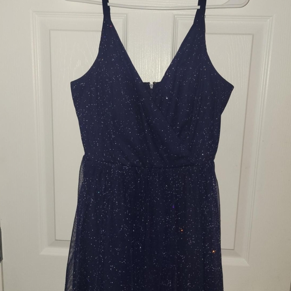 Speechless Midnight Blue Dress
